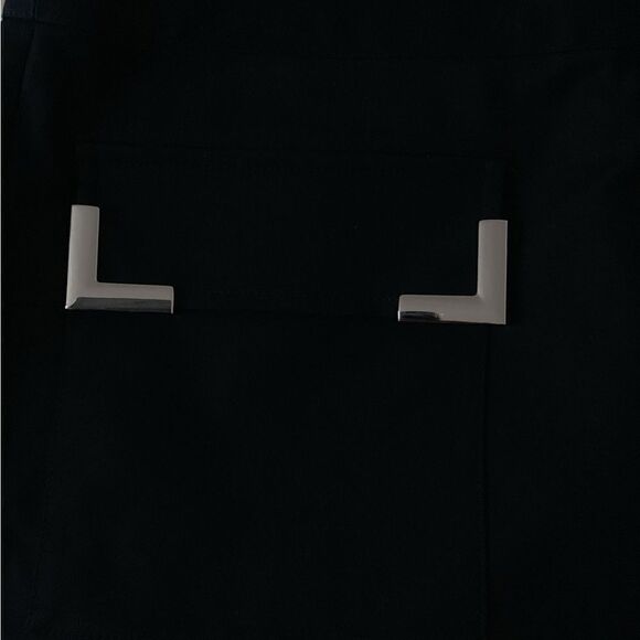 Michael Kors 4 navy blue, mini skirt, metal details - Picture 5 of 15